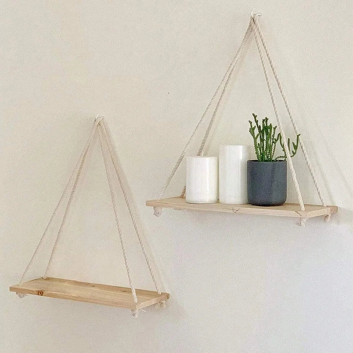 Urban Boho Hanging Shelves