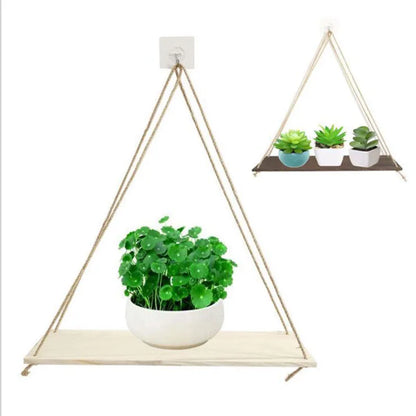 Urban Boho Hanging Shelves