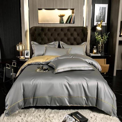 Lisbon Duvet Cover Set (Long-staple Sateen Cotton)