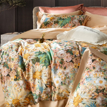 Summer Escape Duvet Cover Set (Long-Staple Sateen Cotton)