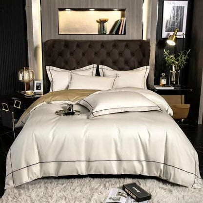 Lisbon Duvet Cover Set (Long-staple Sateen Cotton)