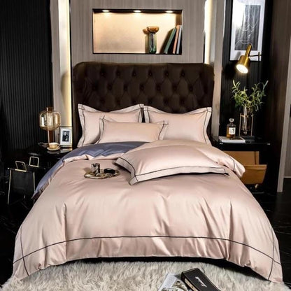 Lisbon Duvet Cover Set (Long-staple Sateen Cotton)