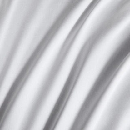 White Visna Duvet Cover Set (Long-Staple Sateen Cotton)