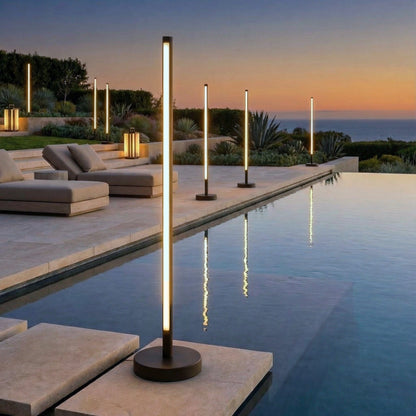 Solar Outdoor Floor Lamp