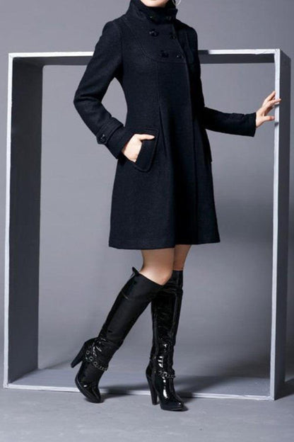 KARLA | VESTE ROBE ÉCHARPE À CAPUCHE