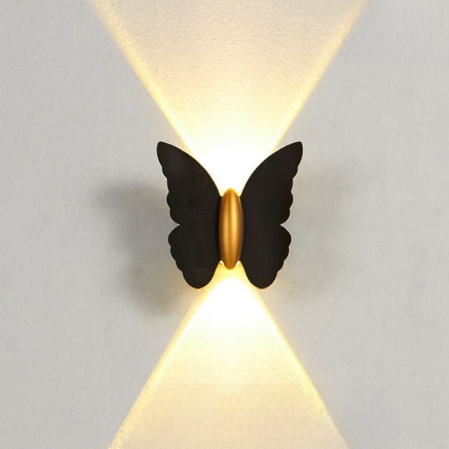 Lampada da Parete Esterni a Farfalla per un'Illuminazione Raffinata e Decorativa