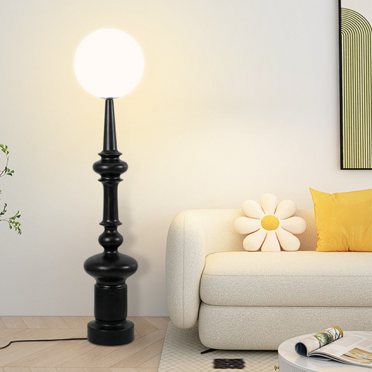 Bauhaus Stil Schwarzer Stehlampe - Elegant und Modern für Ihr Zuhause