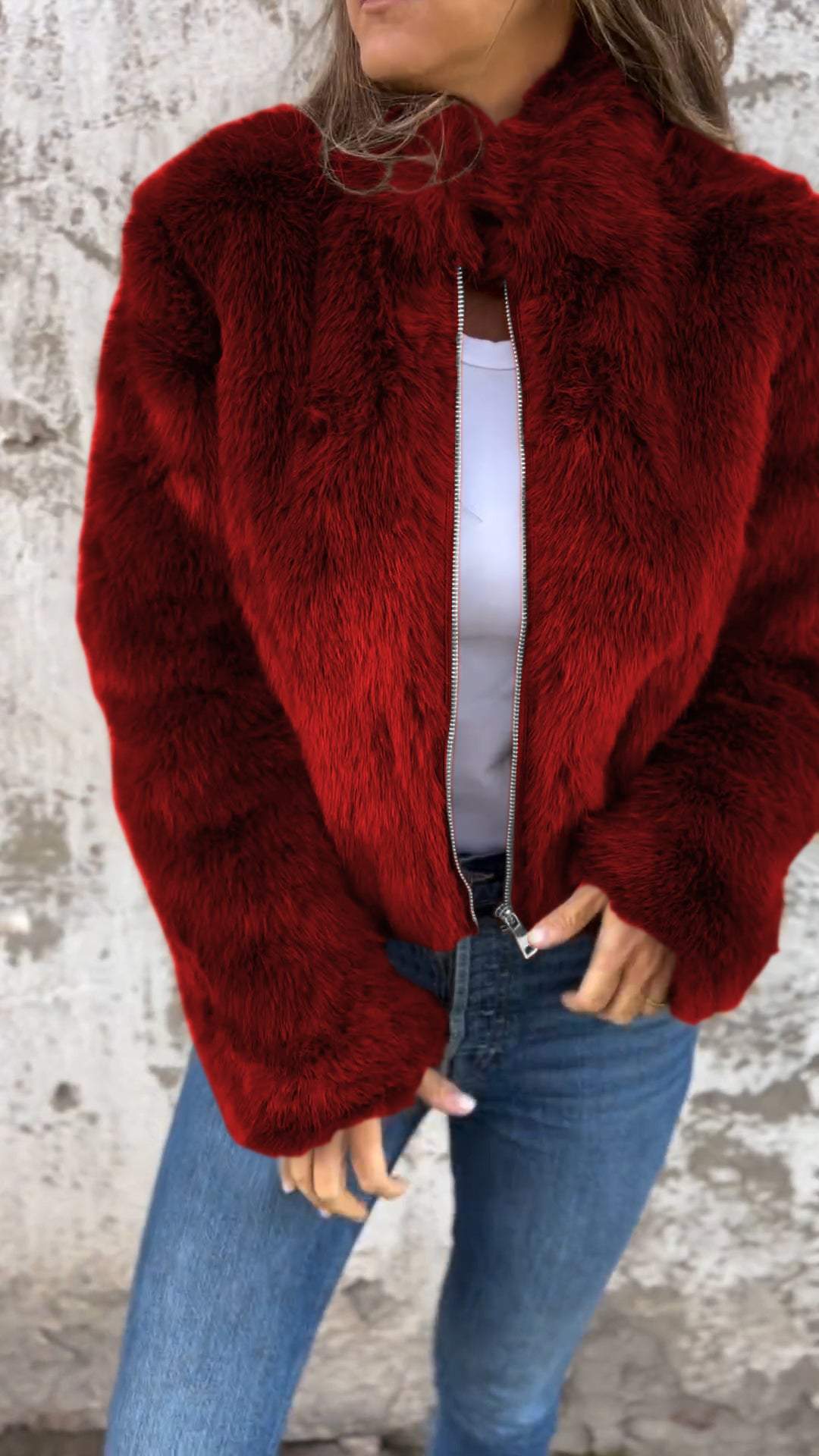 OPHELIA | VESTE EN FOURRURE
