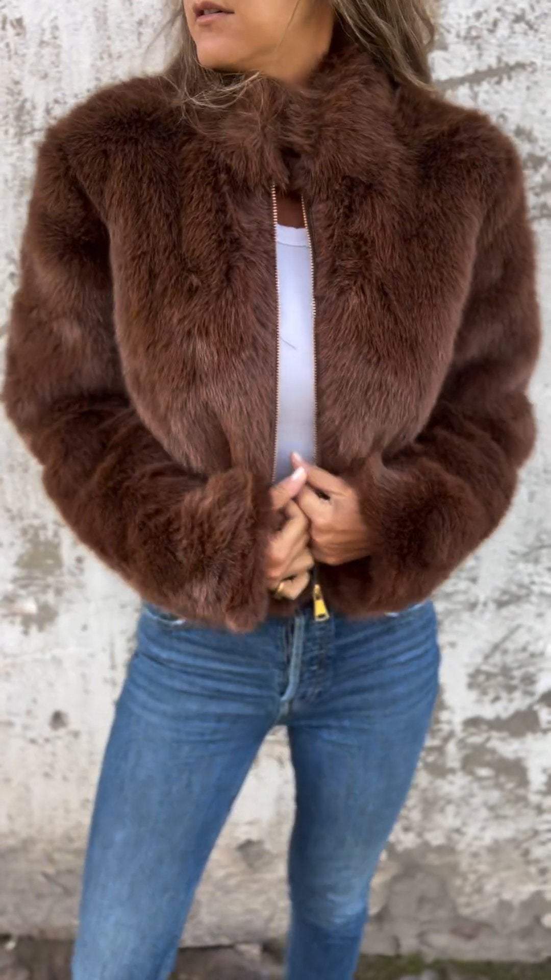 OPHELIA | VESTE EN FOURRURE