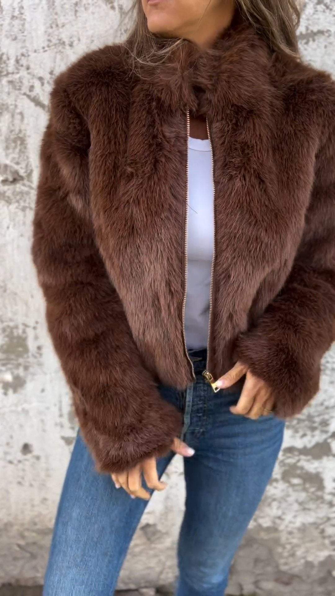 OPHELIA | VESTE EN FOURRURE