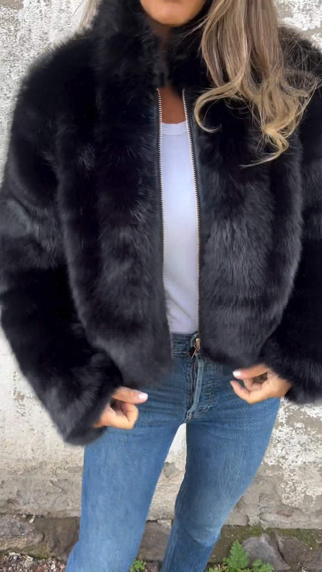OPHELIA | VESTE EN FOURRURE