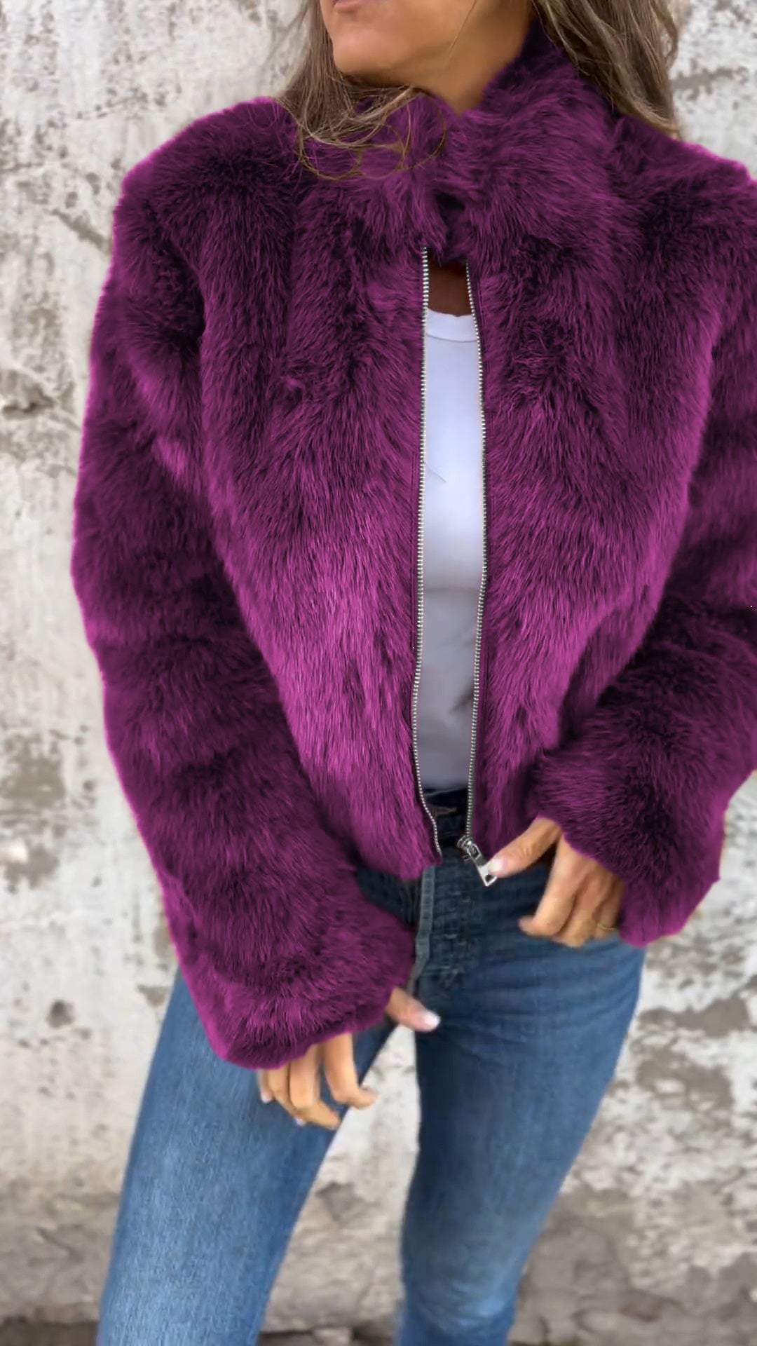 OPHELIA | VESTE EN FOURRURE