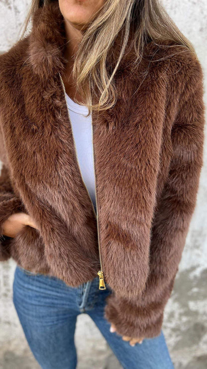 OPHELIA | VESTE EN FOURRURE