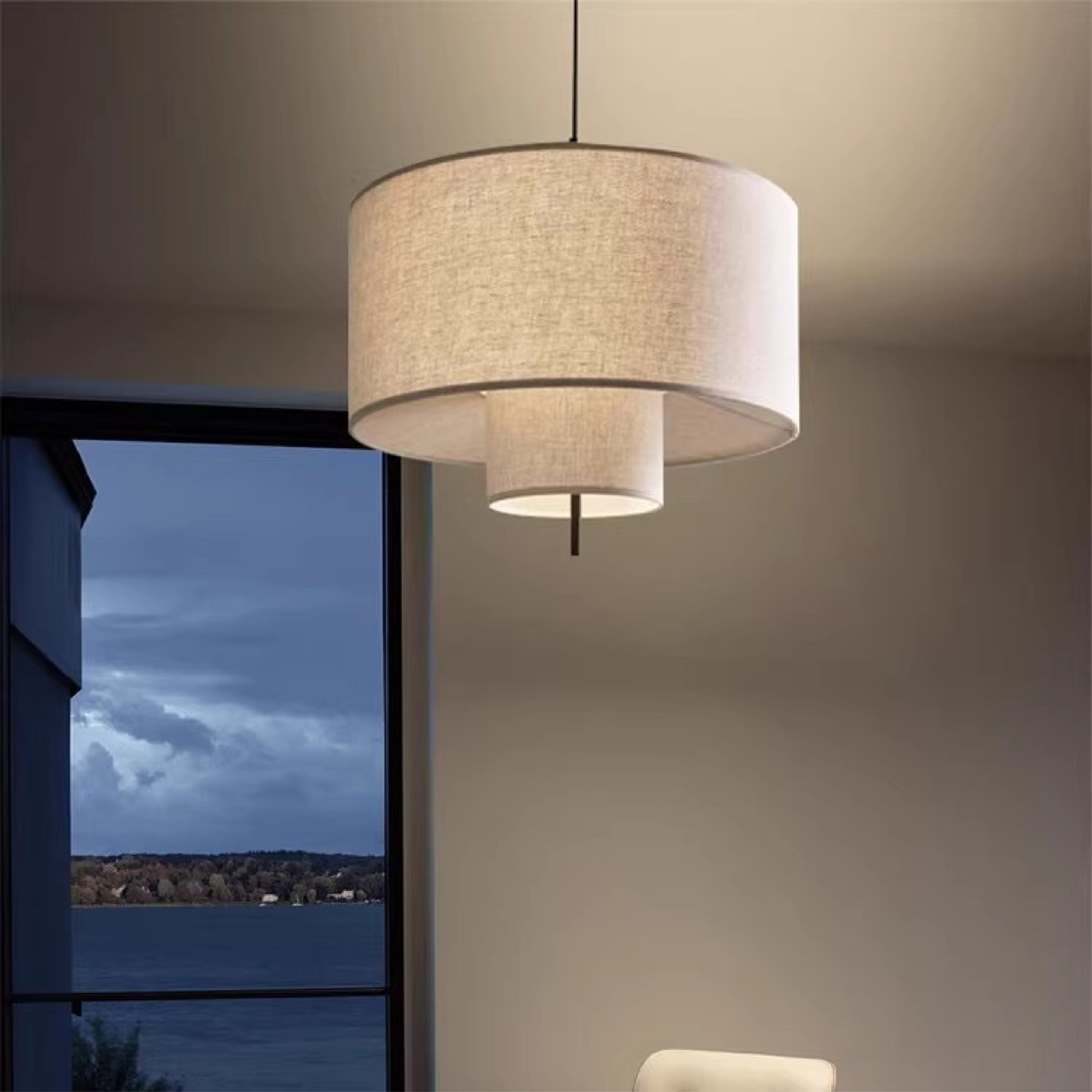 Luminaire en Soie Yurina – Éclat Élégant et Luminosité Douce