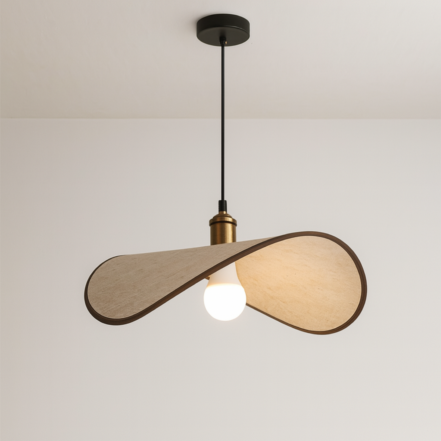 Wabi-Sabi Floral Pendant Light