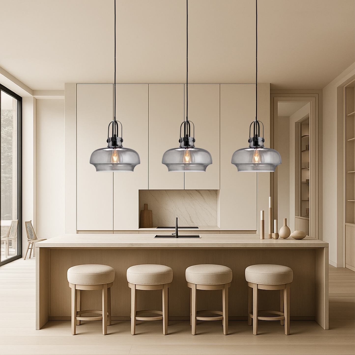 Lustre Suspendu de Style Loft pour une Éclairage Moderne et Élégant