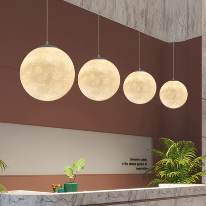 Lampa z motywem księżyca - odświeżająca i stylowa dekoracja sufitowa