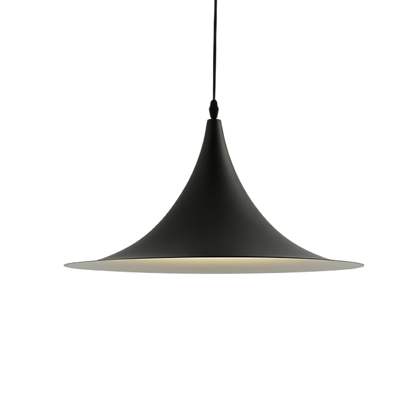 Plafonnier Nordic Élégant avec Socle en Forme de Soucoupe