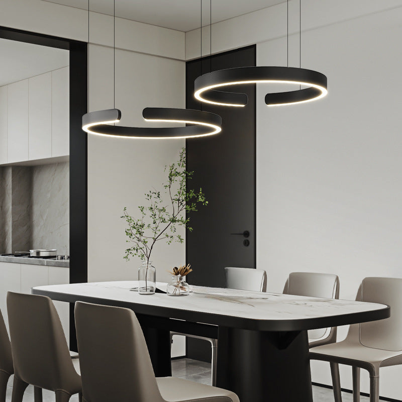 Lustre Pendantes Esthetica avec Anneau Élégant