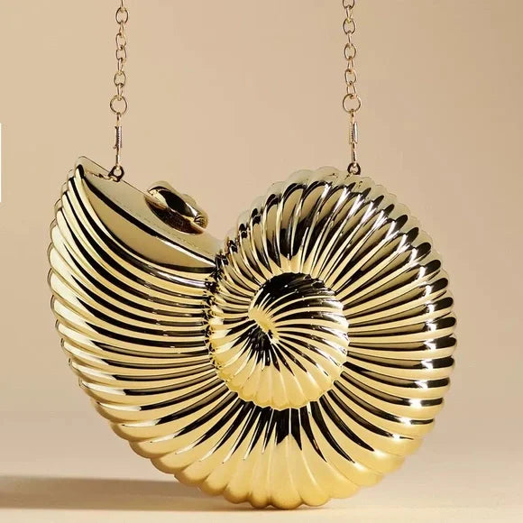 Veora - Schelp Clutch Tas
