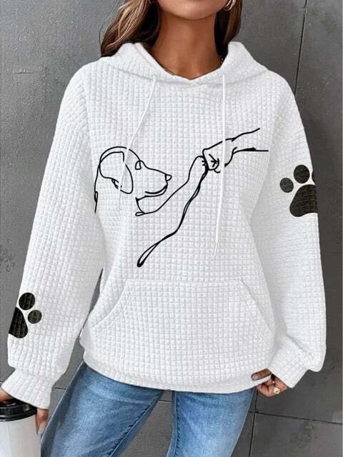 DARCIE | DOG PRINT SWEATER