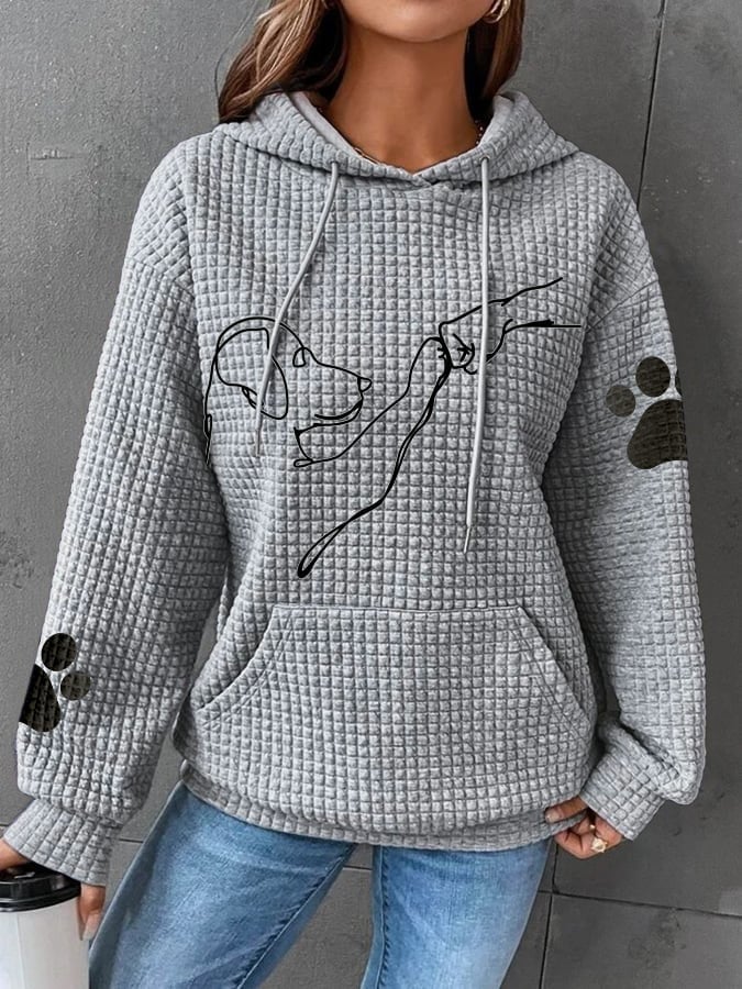 DARCIE | DOG PRINT SWEATER