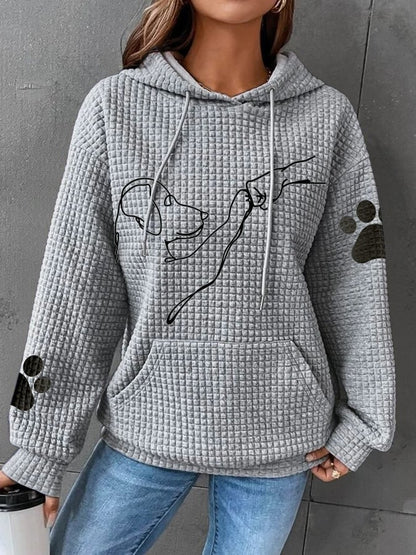DARCIE | DOG PRINT SWEATER