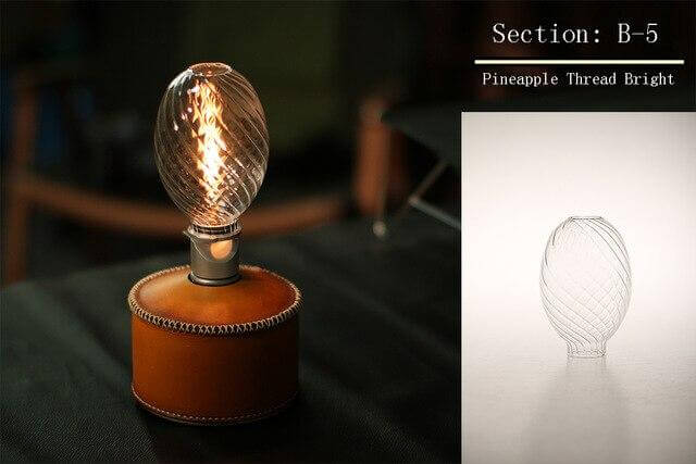Gas Lantern Glass Outdoor Camping Lamp