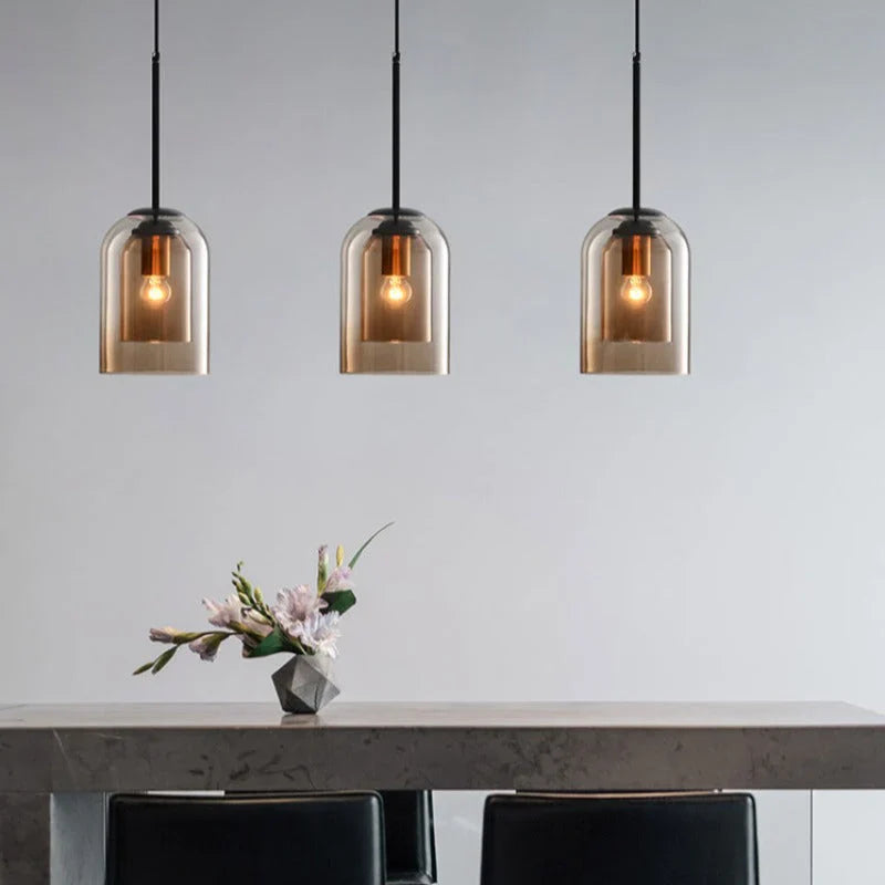 Jani's Elegant Glass Pendant Light for Stylish Home Decor