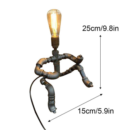 Chill Guitar Player Retro Table Lamp Glow Ambiance