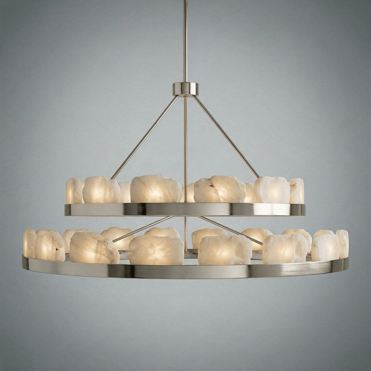 Relic Stone Two-Tier Chandelier
