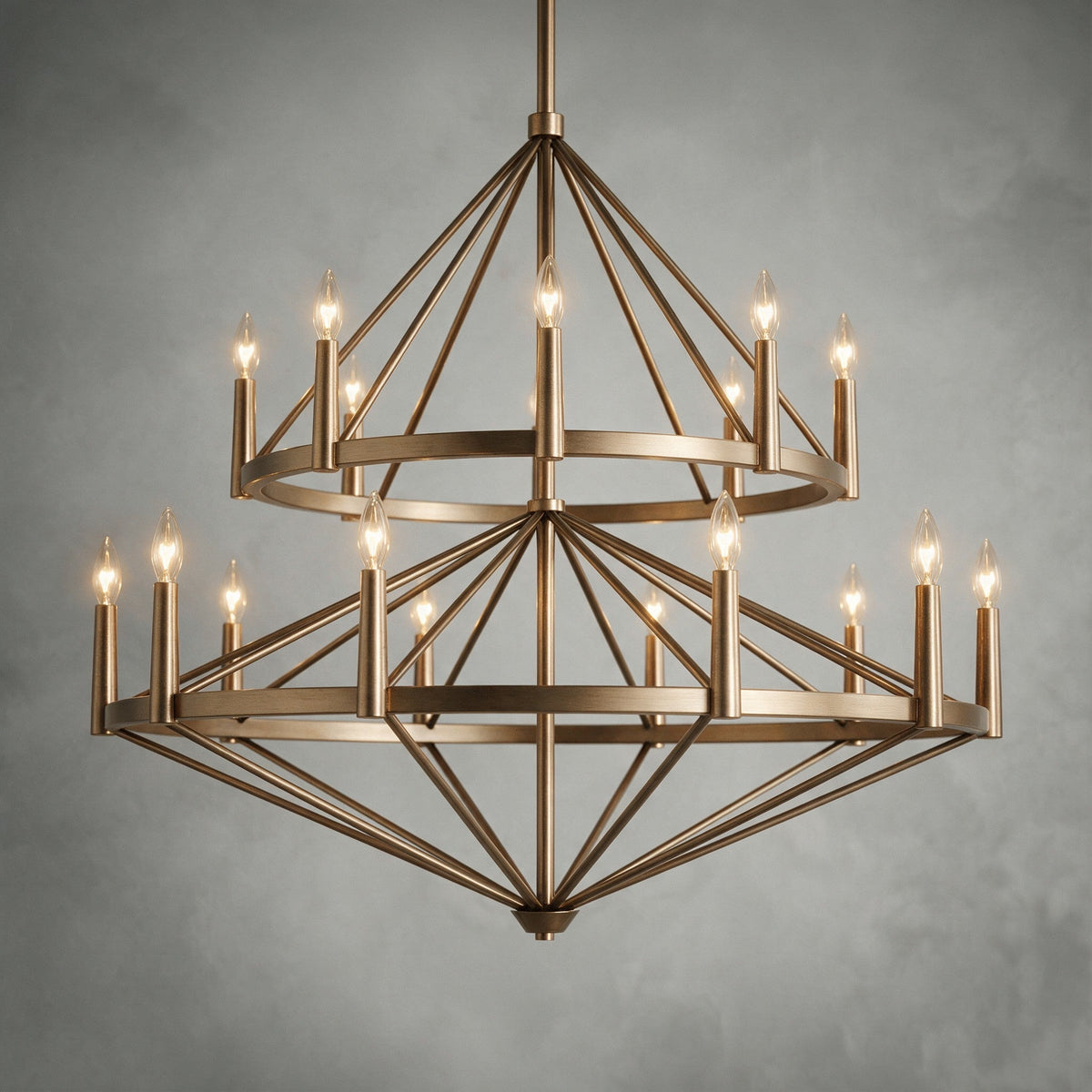 Regent Two-Tier Chandelier