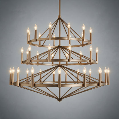 Regent Three-Tier Chandelier