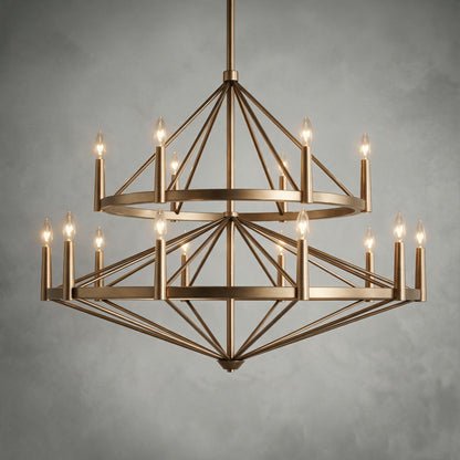 Regent Two-Tier Chandelier