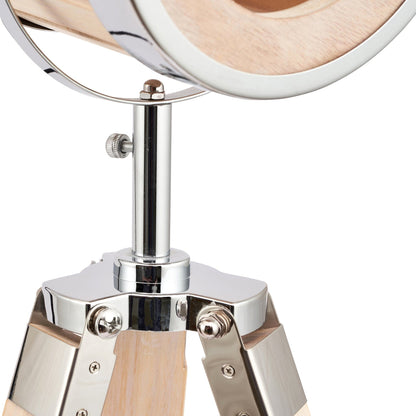 Formby Natural Wood Marine Tripod Table Lamp