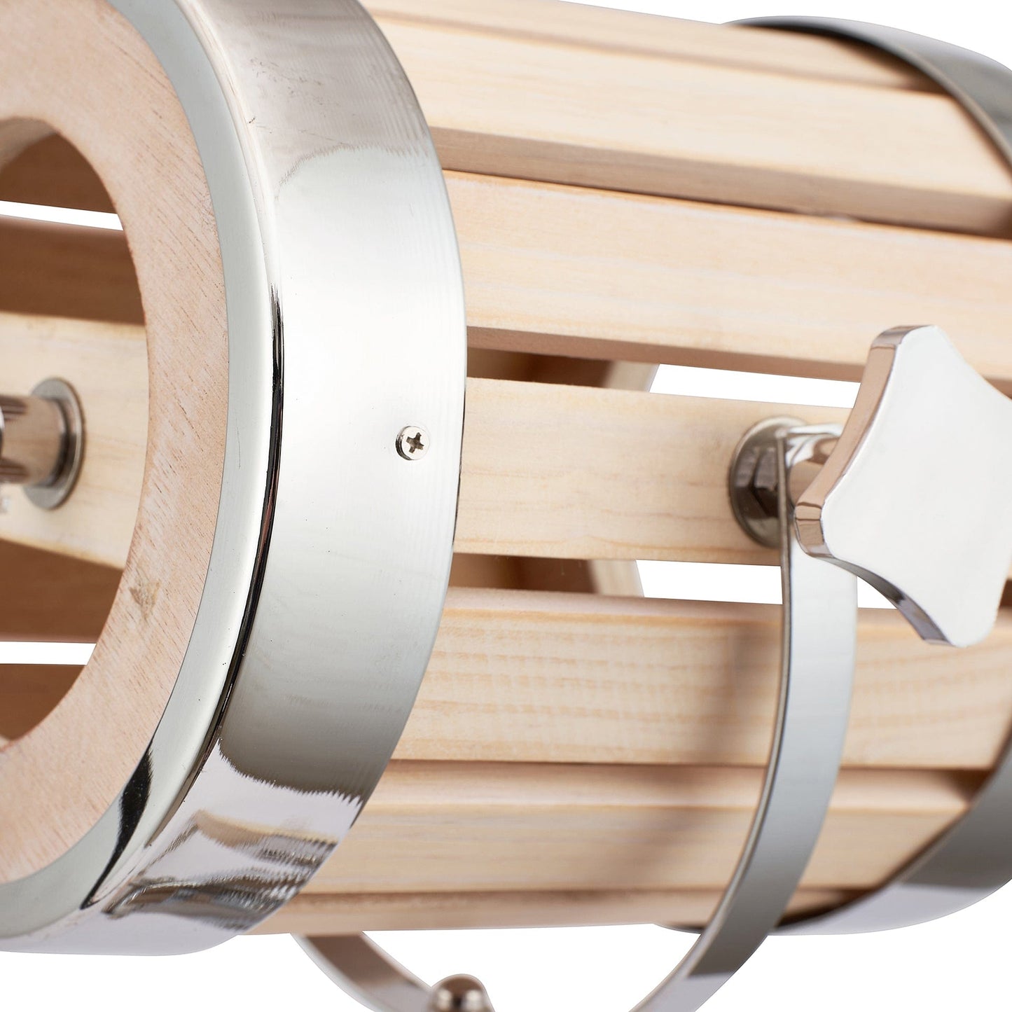 Formby Natural Wood Marine Tripod Table Lamp