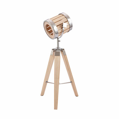 Formby Natural Wood Marine Tripod Table Lamp