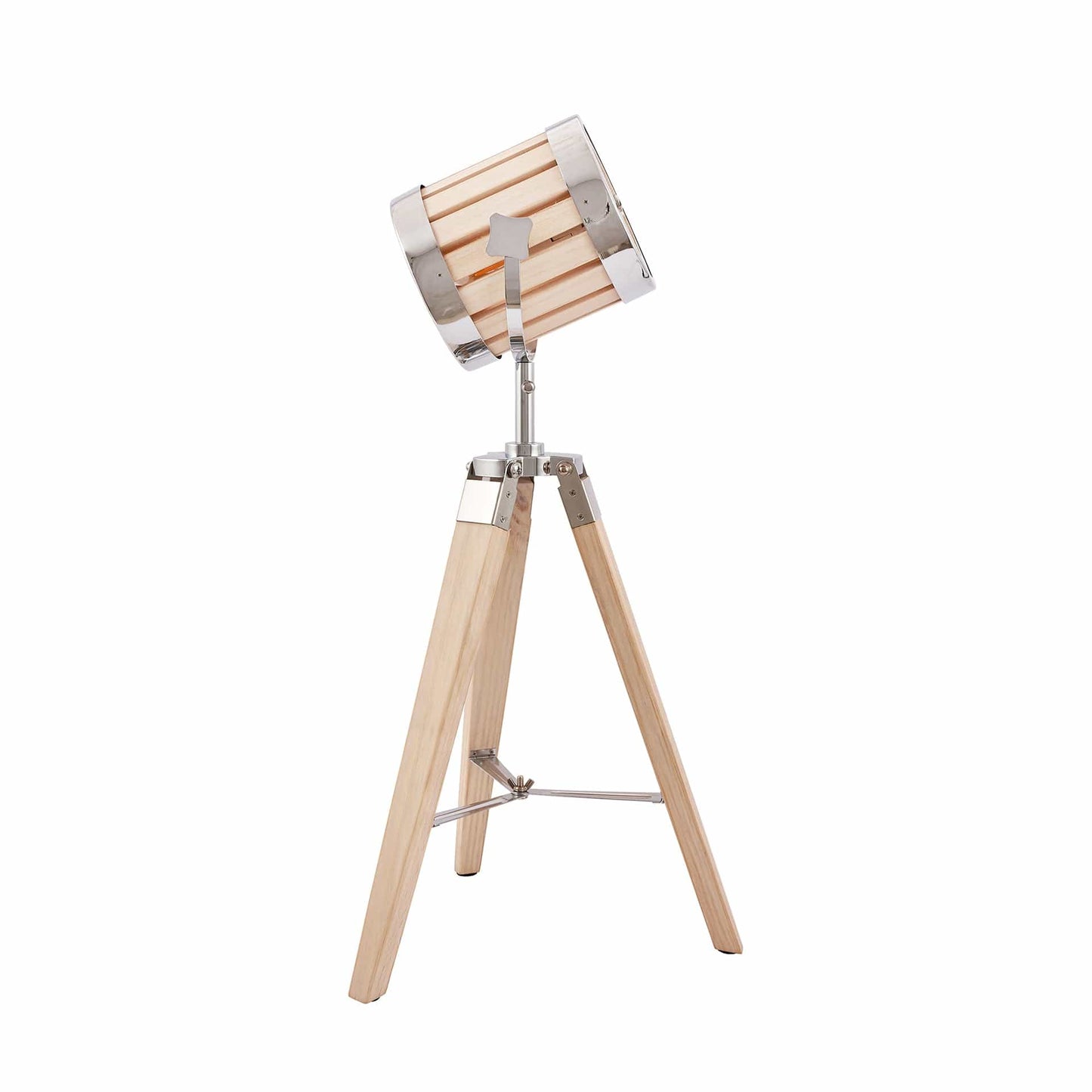 Formby Natural Wood Marine Tripod Table Lamp