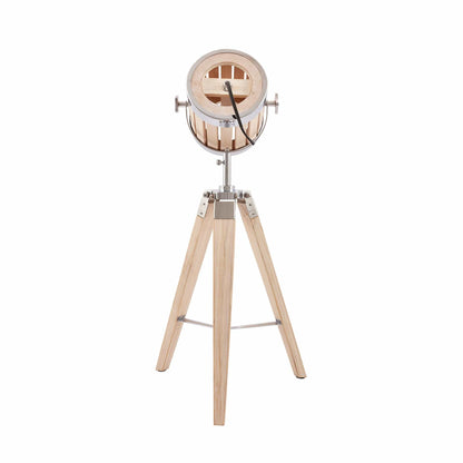 Formby Natural Wood Marine Tripod Table Lamp
