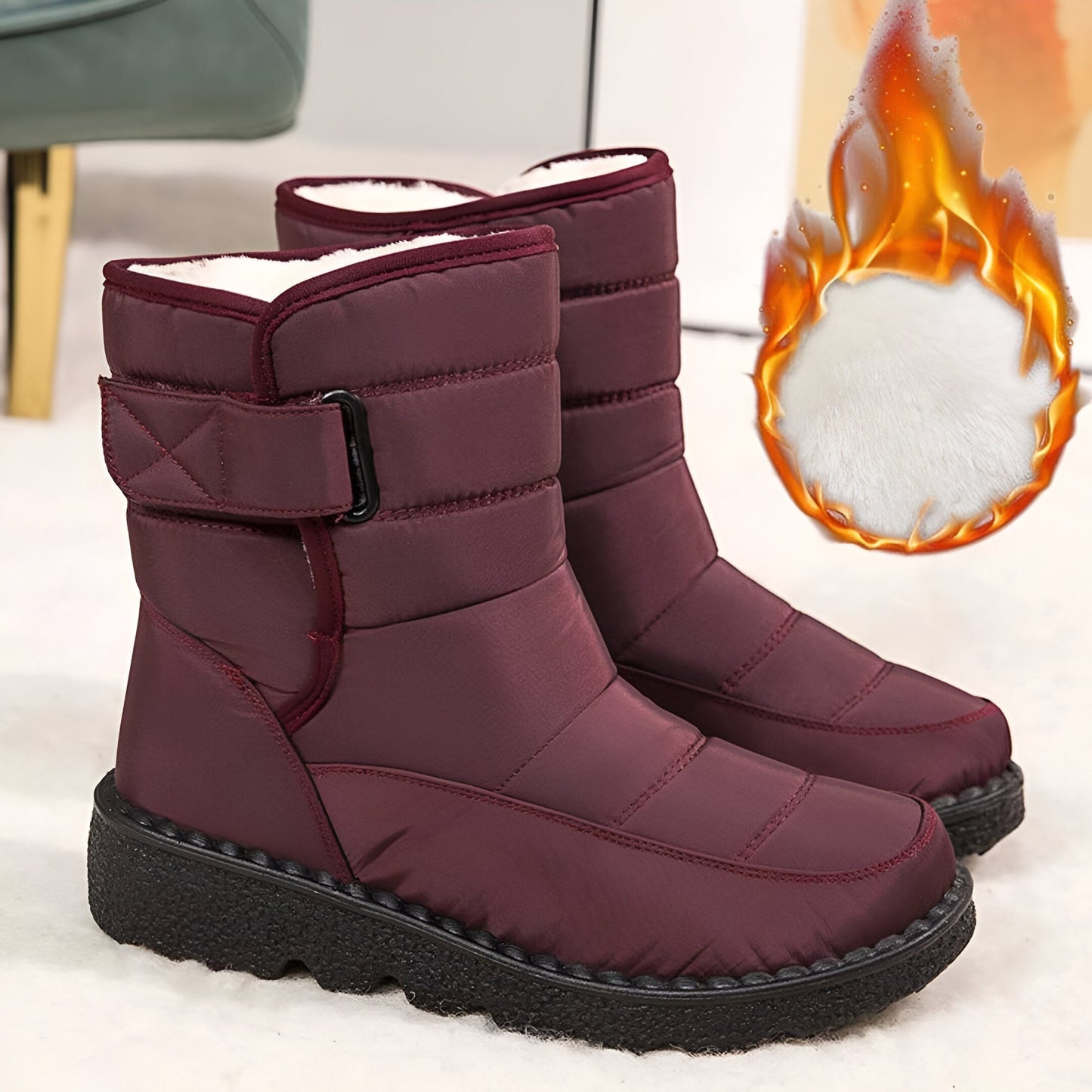 CHARMAINE | BOTTES EN NEIGE CHAUDES