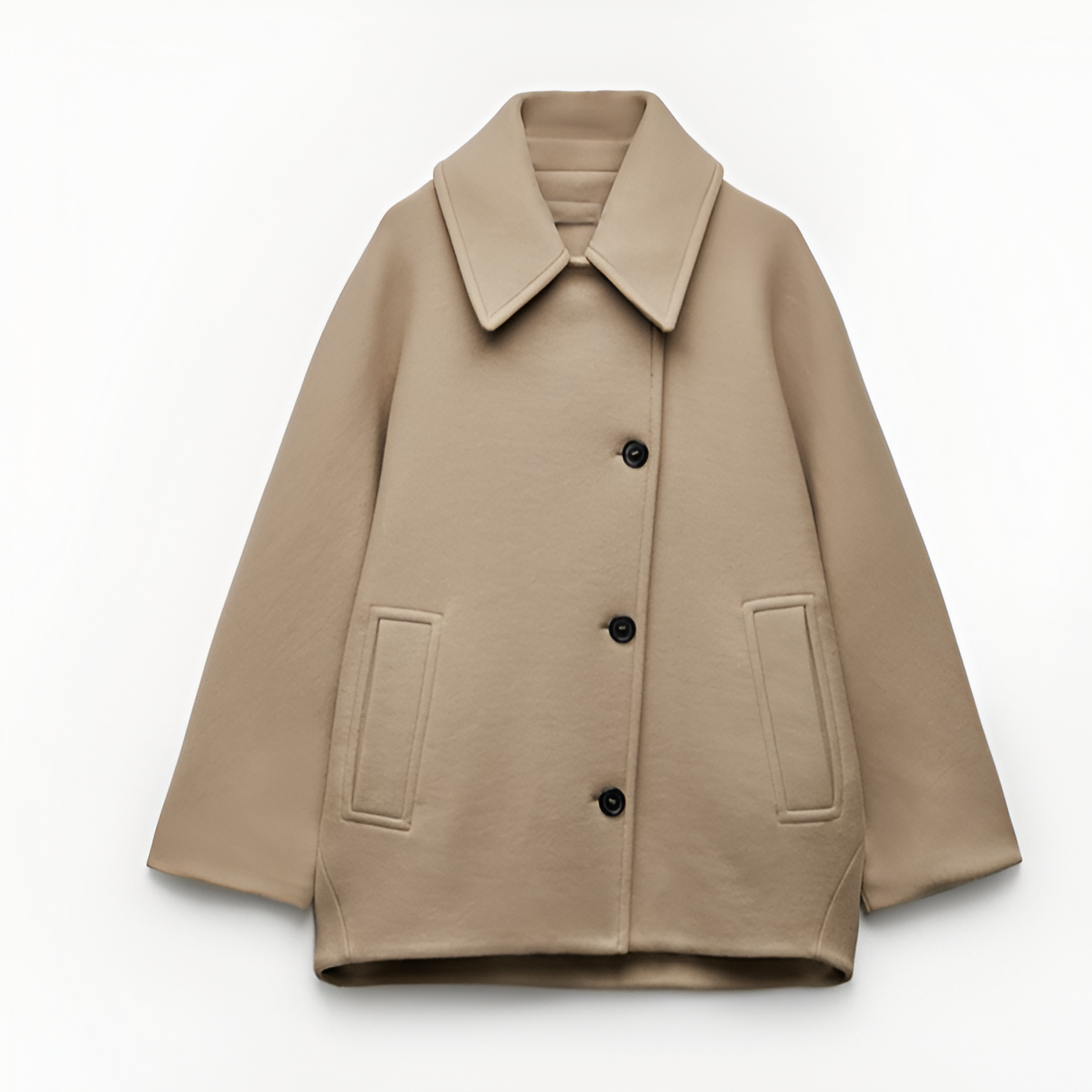 LUNA | MANTEAU EN LAINE SURDIMENSIONNÉ