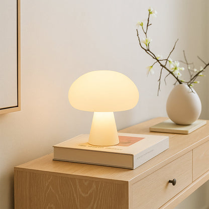 Mushroom-Shaped Table Lamp for Indoor & Outdoor Use