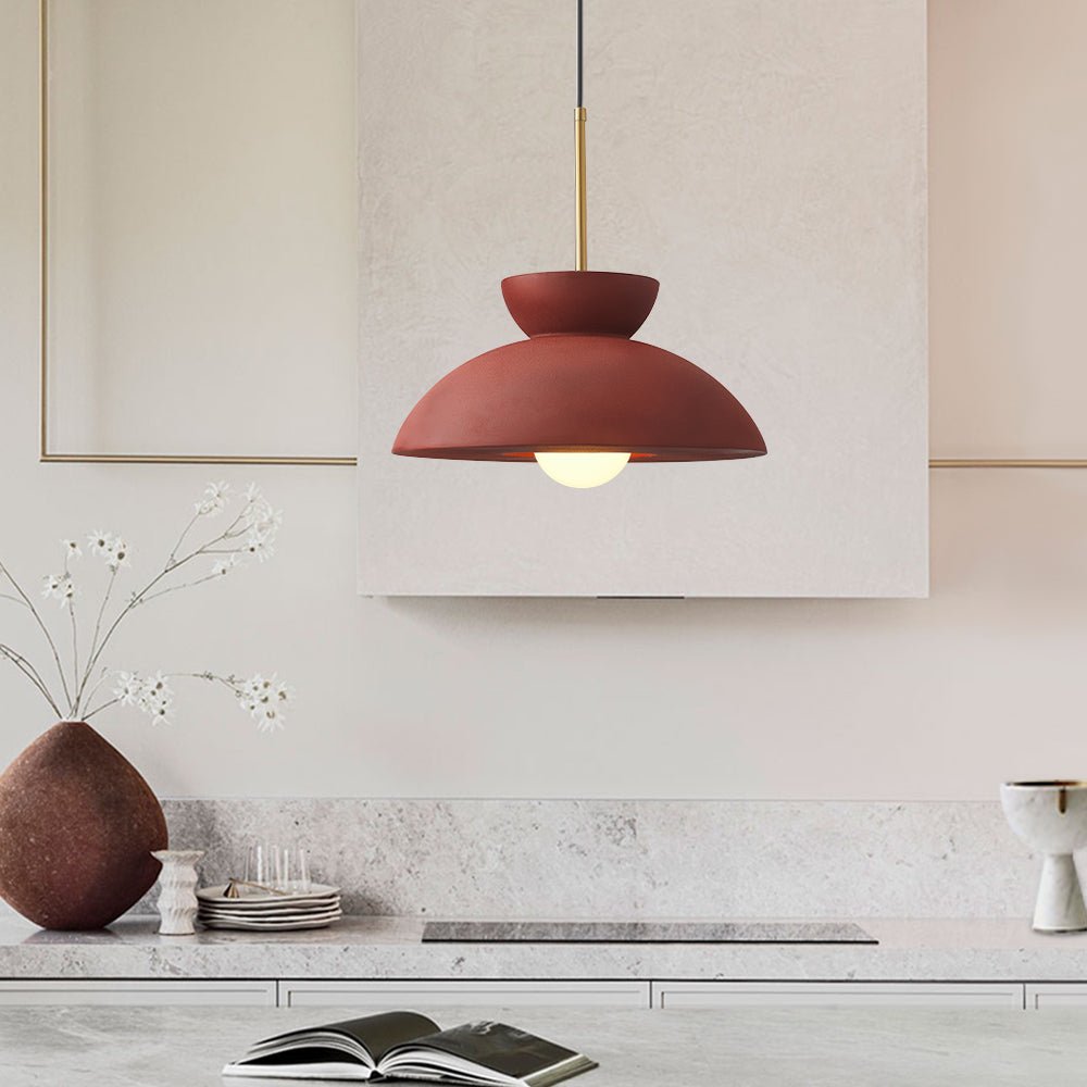 Wabi Sabi Style Pendant Light - Rustic Minimalism with Timeless Glow