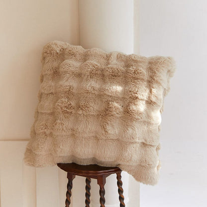 Rabbit Faux-Fur Throw