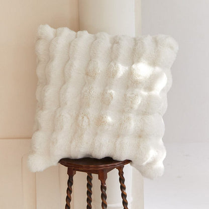 Rabbit Faux-Fur Blanket