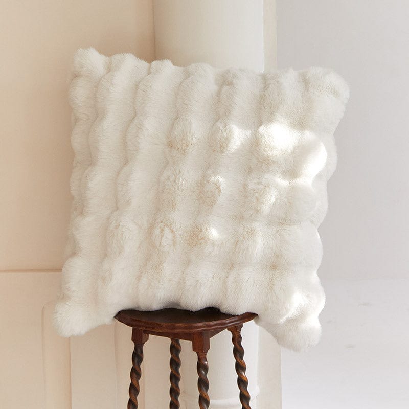 Rabbit Faux-Fur Throw