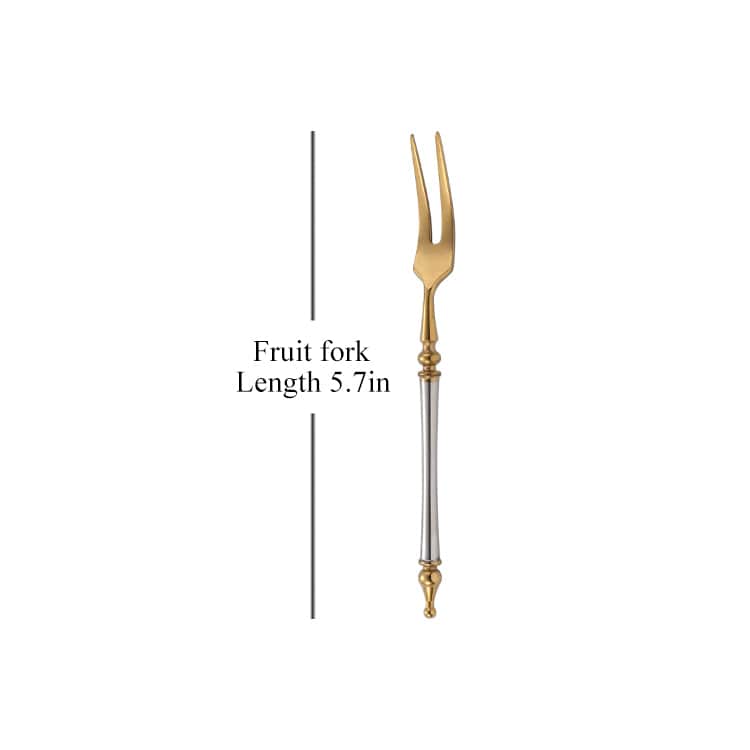 Noble Golden Cutlery Set