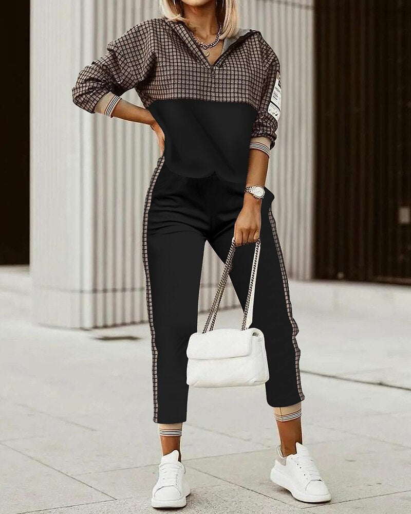Chloe Premium Jogginganzug | Luxuriöse und bequeme Loungewear für Frauen