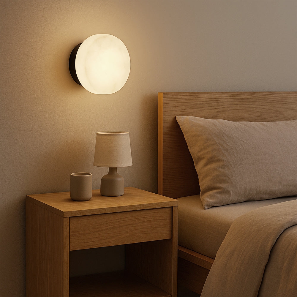 Elegant Marble Wall Sconce for a Touch of Sophistication