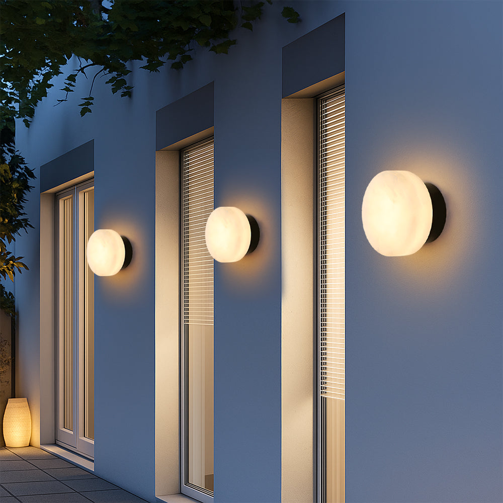 Elegant Marble Wall Sconce for a Touch of Sophistication